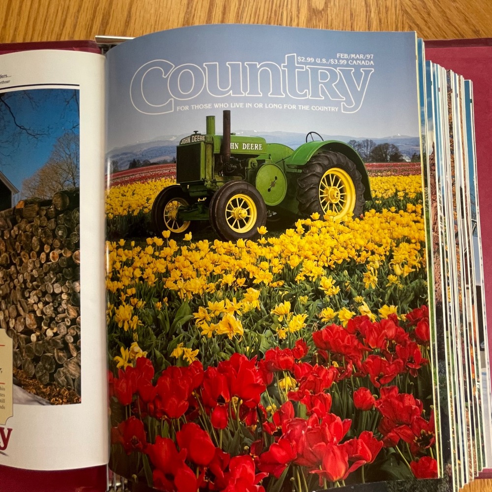 1997 Country and Country Extra Magazine 12 Iss. Full Year No Labels Binder